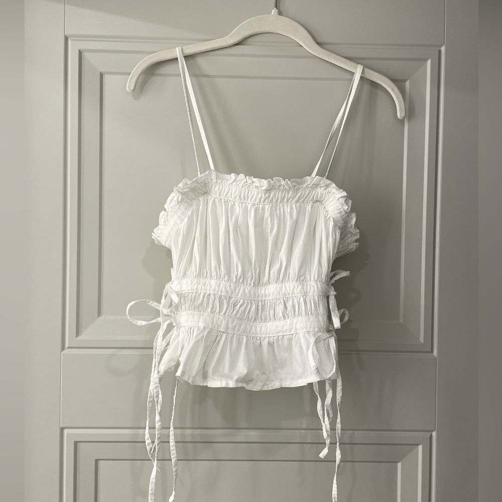 Free People Gaby Top in White size XS